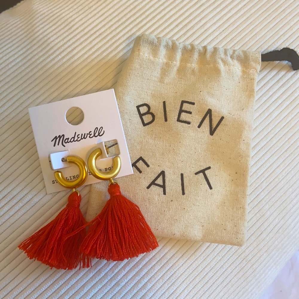 Madewell tassel earrings